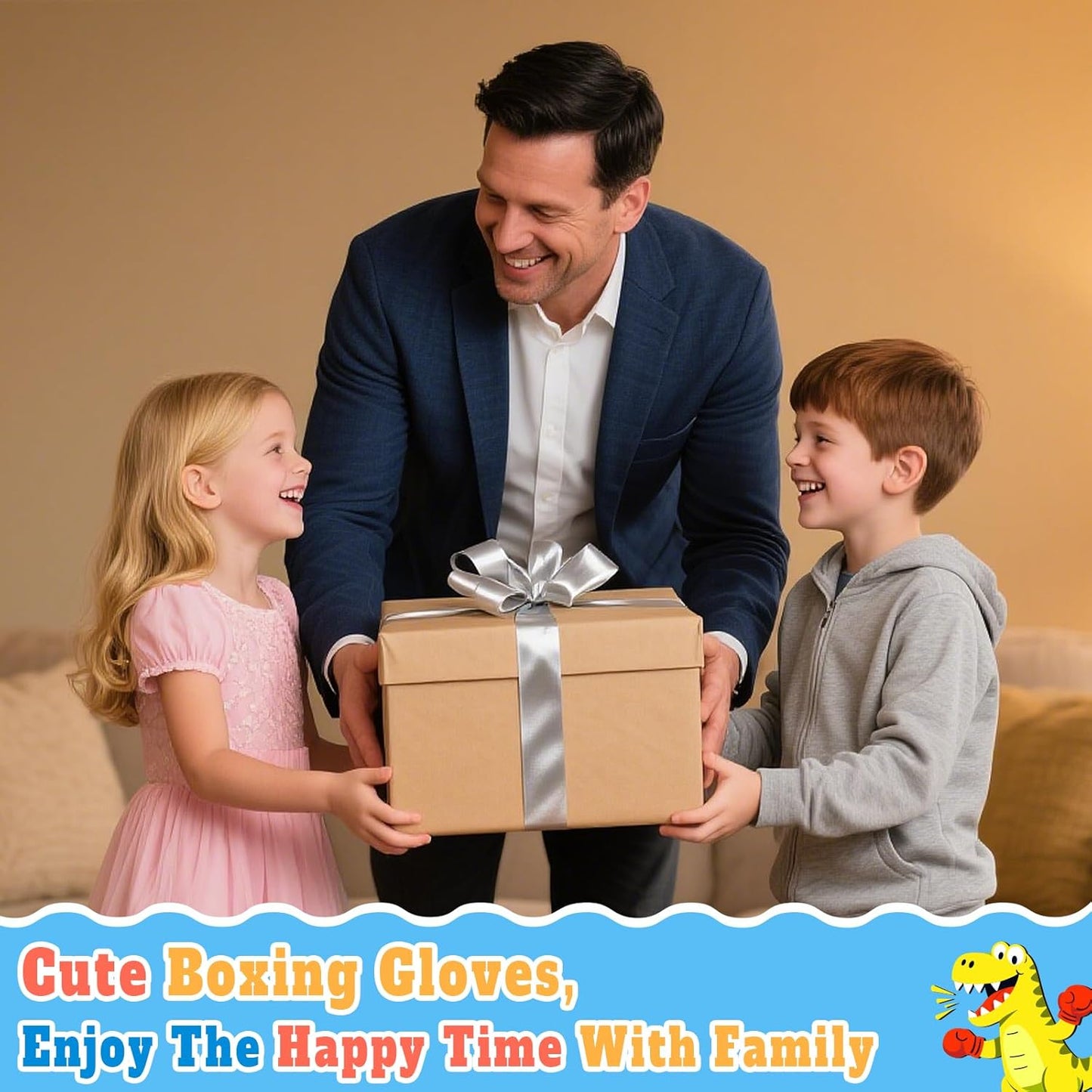 Kids Boxing Gloves for Boys & Girls, Youth Boxing Training Gloves for Kids Age 3 to 9 Years, 4OZ Training Sparring Gloves for Punching Bag Kickboxing Muay Thai MMA