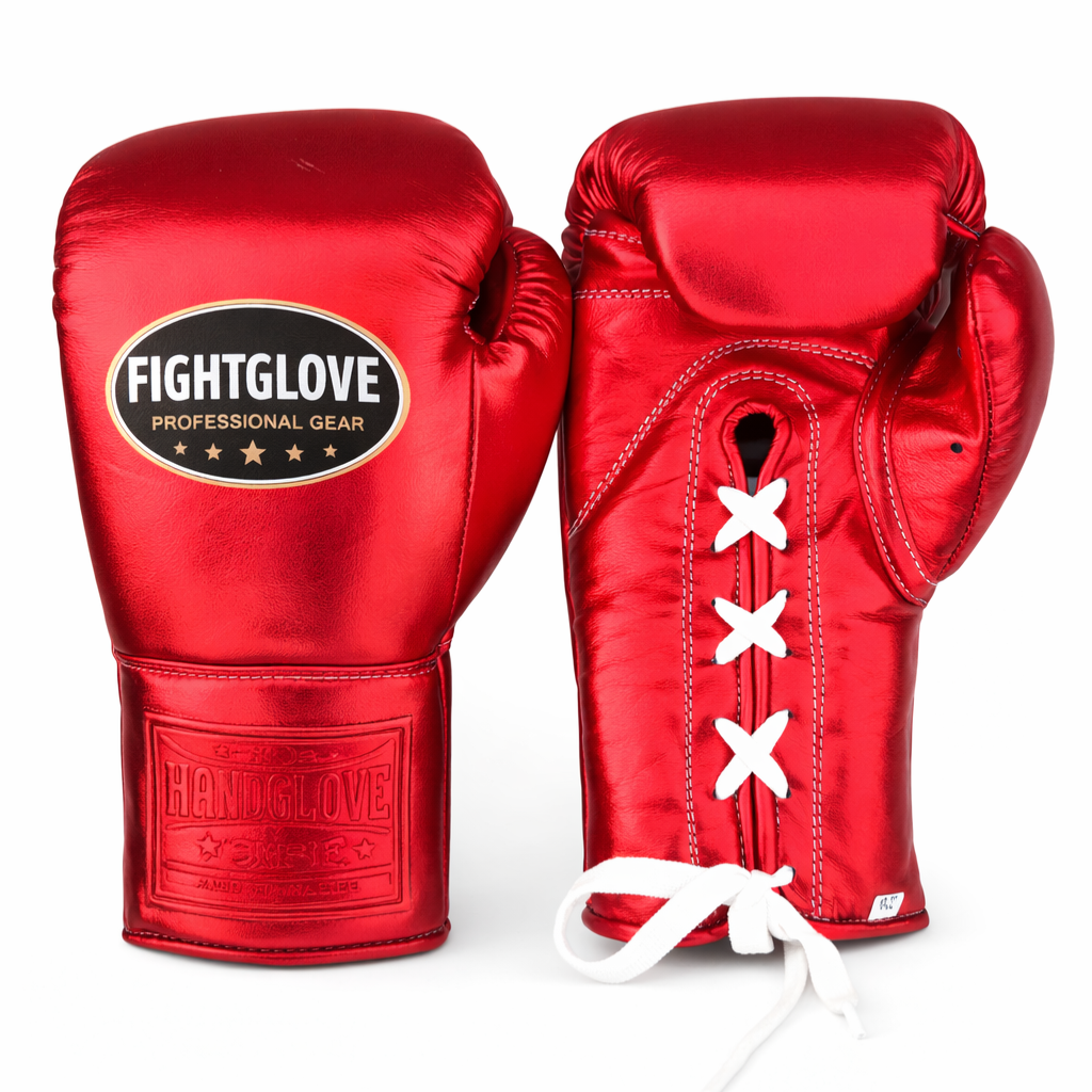 Fight Glove Red Premium Soft-Padding Sparring Training Gear
