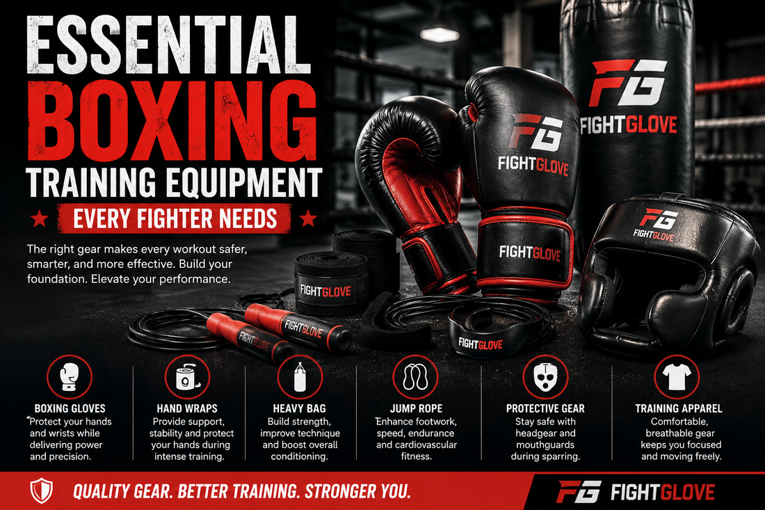 Essential Boxing Training Equipment Every Fighter Needs
