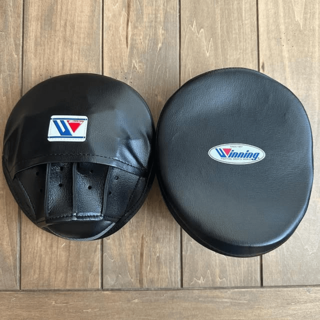 Winning Punching Mitts Collection Premium Leather Training Focus Mitts