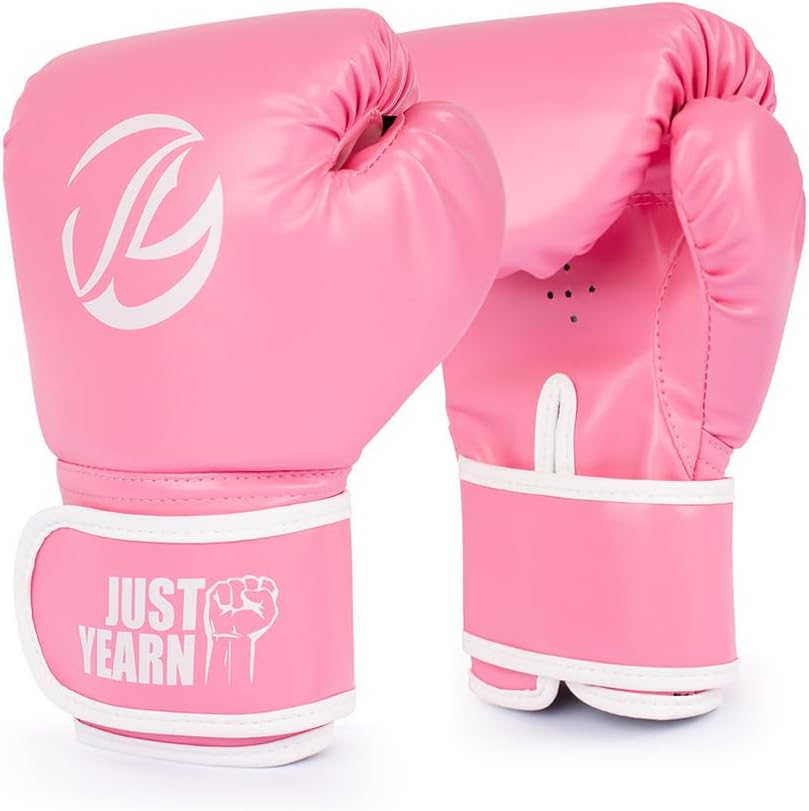 Kids Boxing Gloves Age 3-9 Years - High Density Sponge Foam Training Gloves for Kickboxing, Sparring & Fitness | Adjustable Wrist Wrap (6OZ) | Boys & Girls Unisex