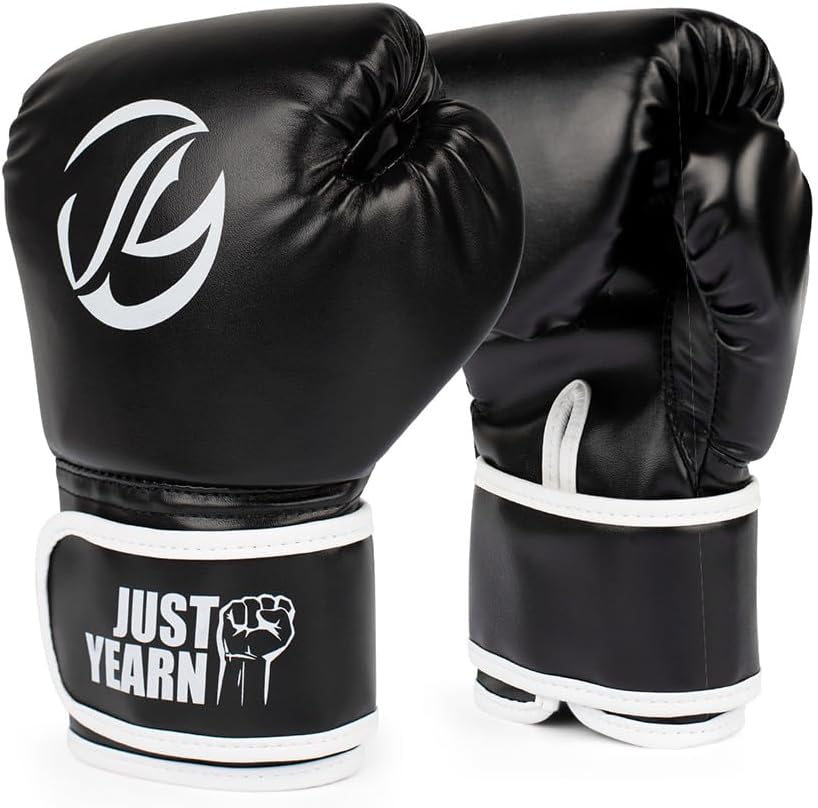 Kids Boxing Gloves Age 3-9 Years - High Density Sponge Foam Training Gloves for Kickboxing, Sparring & Fitness | Adjustable Wrist Wrap (6OZ) | Boys & Girls Unisex