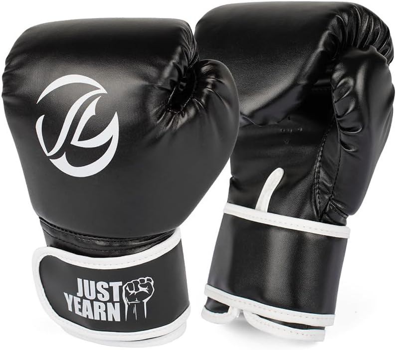 Kids Boxing Gloves Age 3-9 Years - High Density Sponge Foam Training Gloves for Kickboxing, Sparring & Fitness | Adjustable Wrist Wrap (6OZ) | Boys & Girls Unisex