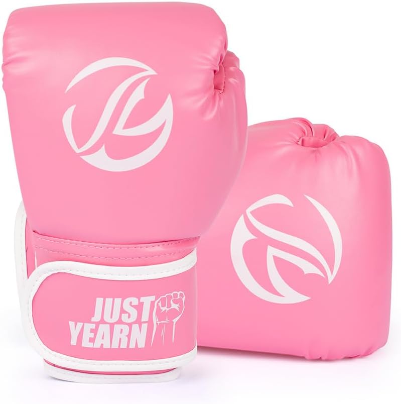 Kids Boxing Gloves Age 3-9 Years - High Density Sponge Foam Training Gloves for Kickboxing, Sparring & Fitness | Adjustable Wrist Wrap (6OZ) | Boys & Girls Unisex