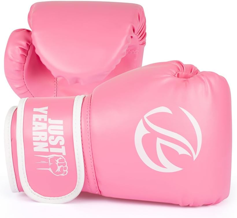 Kids Boxing Gloves Age 3-9 Years - High Density Sponge Foam Training Gloves for Kickboxing, Sparring & Fitness | Adjustable Wrist Wrap (6OZ) | Boys & Girls Unisex