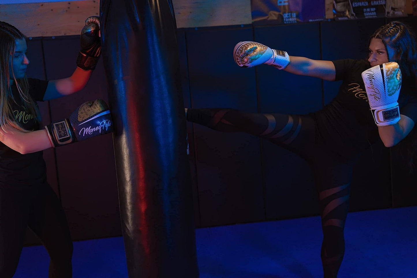 Boxing Gloves for Men & Women - Boxing, Kickboxing, Muay Thai, MMA, Training & Sparring - Punching Bag & Heavy Bag Gloves - MoneyFyte