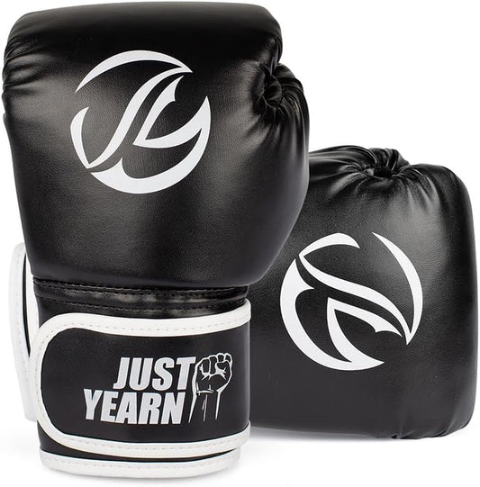 Kids Boxing Gloves Age 3-9 Years - High Density Sponge Foam Training Gloves for Kickboxing, Sparring & Fitness | Adjustable Wrist Wrap (6OZ) | Boys & Girls Unisex