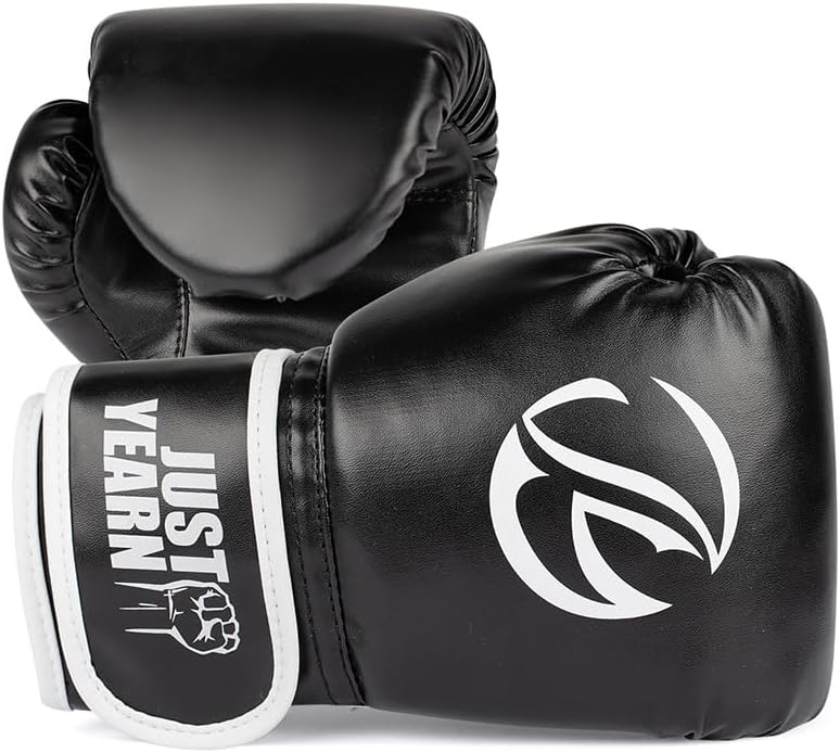 Kids Boxing Gloves Age 3-9 Years - High Density Sponge Foam Training Gloves for Kickboxing, Sparring & Fitness | Adjustable Wrist Wrap (6OZ) | Boys & Girls Unisex