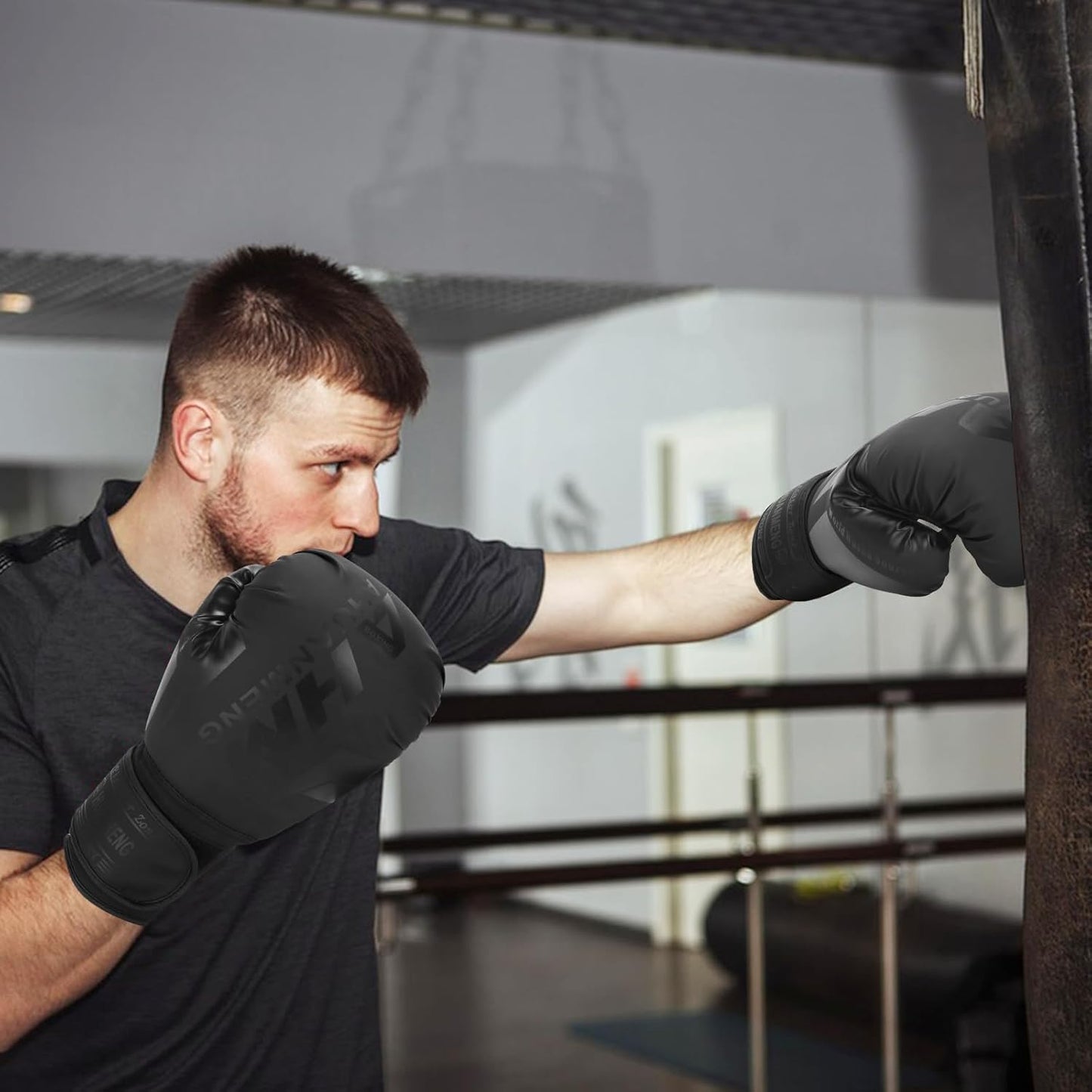 Boxing Training Gloves Punching Bag Gloves for Women & Adult, Professional Shockproof Gloves for Training Playing Muay Thai, Sparring, Fighting Kickboxing