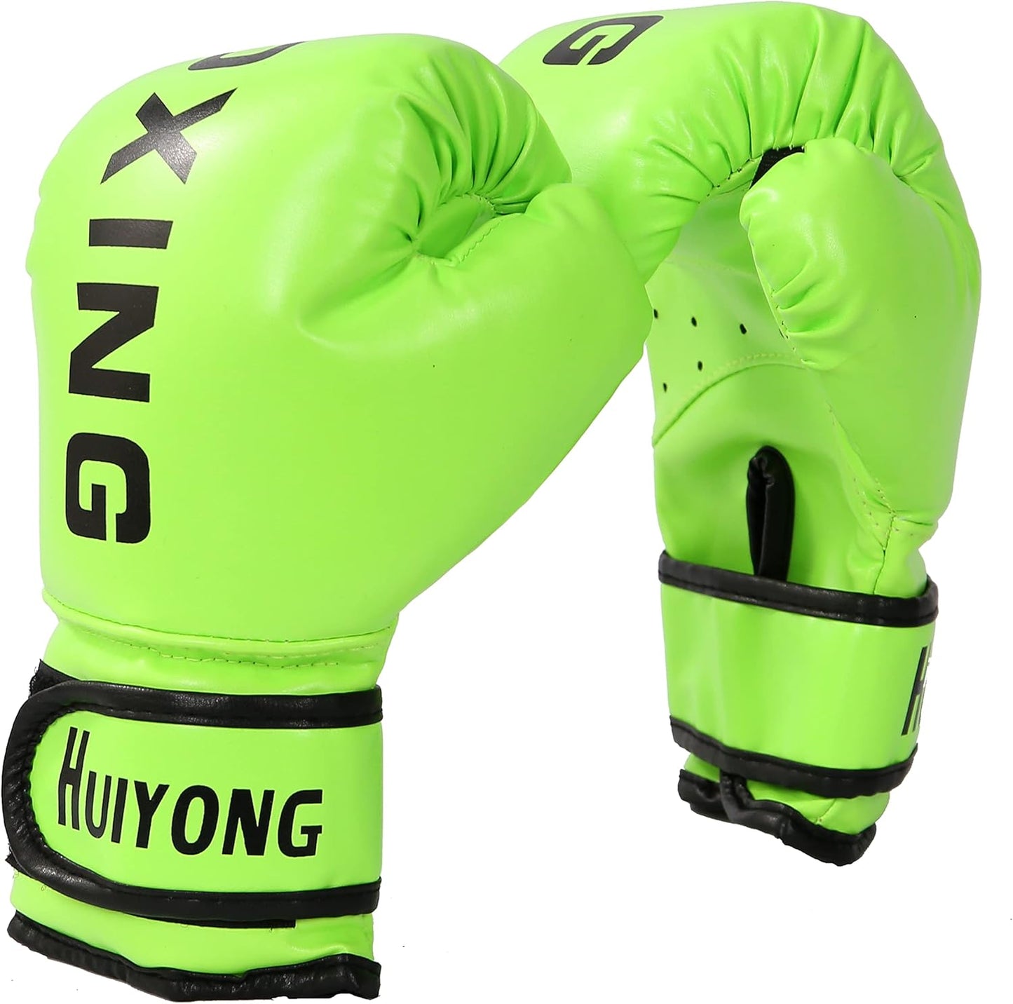 HUINING Kids Boxing Gloves, Kids Training Gloves Punch Mitts MMA Gloves PU Cartoon Sparring Dajn Training Gloves, 4 Oz, for Age 5-12 Years