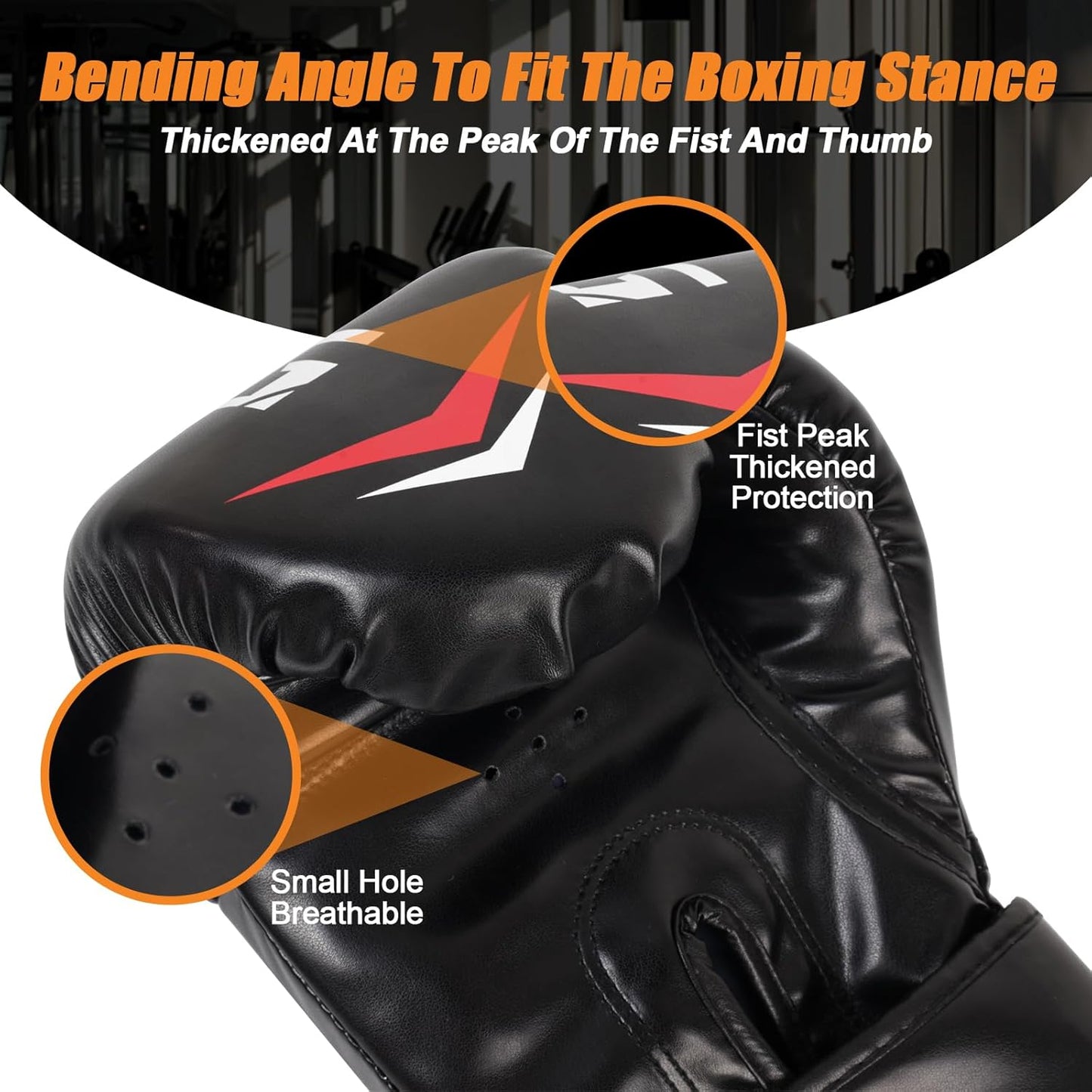 Music Boxing Machine, Boxing Machine Wall Mounted Music with Gloves, Smart Bluetooth Boxing Equipment, Boxing Music Workout Machine