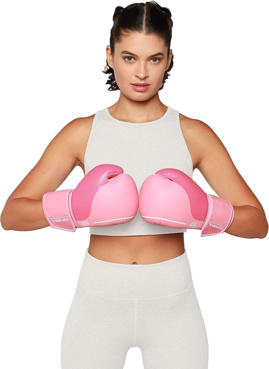 Sanabul Easter Egg Boxing Gloves for Women, Pro Training MMA Kickboxing Muay Thai Gloves, Sparring Punching Heavy Bag