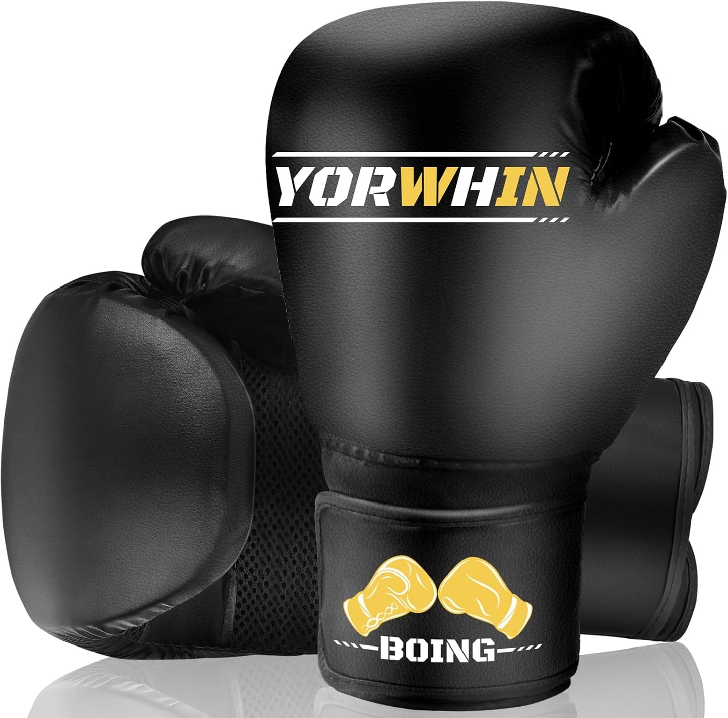 Boxing Gloves for Men Women, Training Sparring Boxing Gloves, Heavy Punching Bag Workout Gloves for Boxing Kickboxing Muay Thai Mixed Martial Arts MMA Training