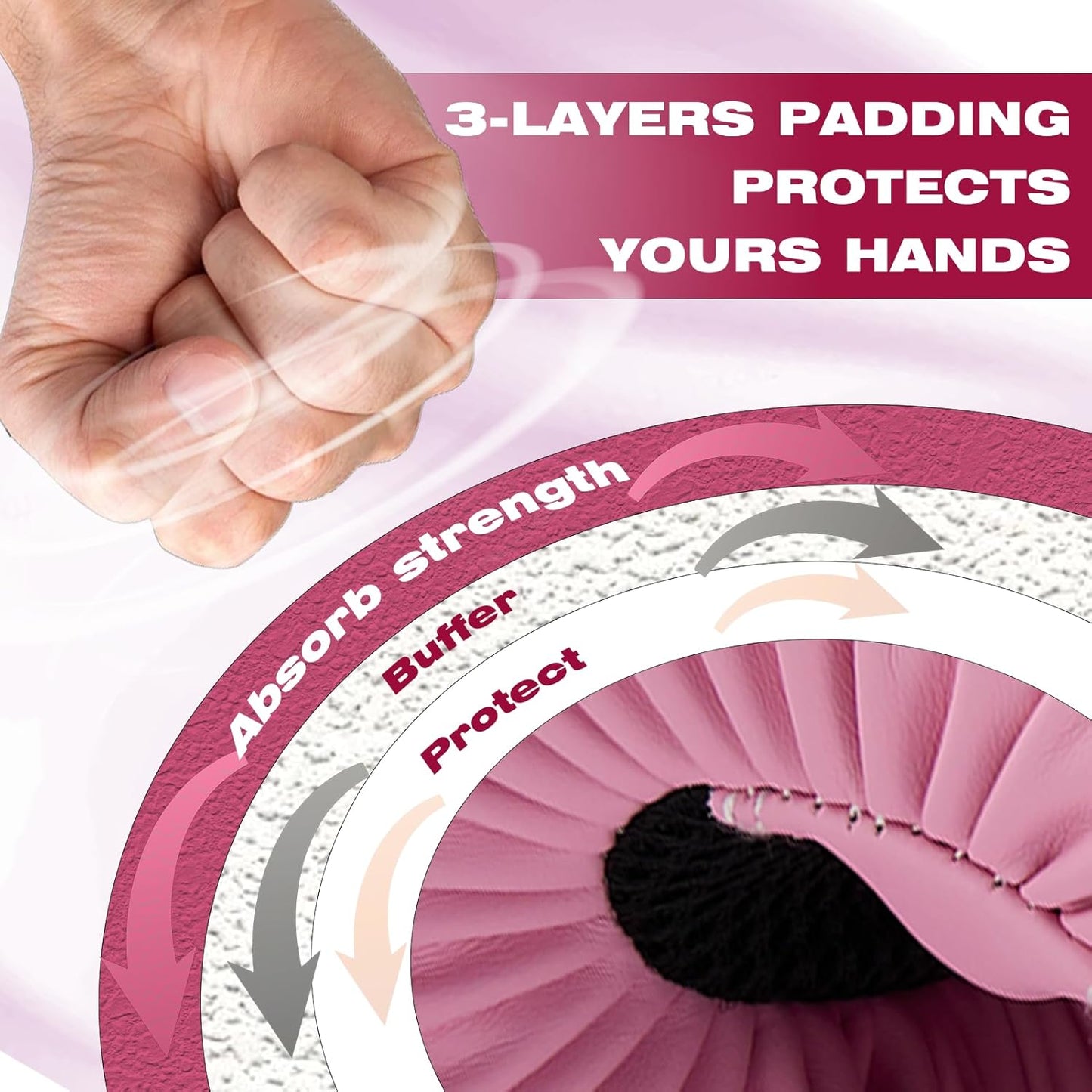 Boxing Gloves for Men Women, Sparring Training Punching MMA Kickboxing Boxing Gloves, Heavy Bag Workout Gloves for Boxing, Kickboxing, Muay Thai, MMA