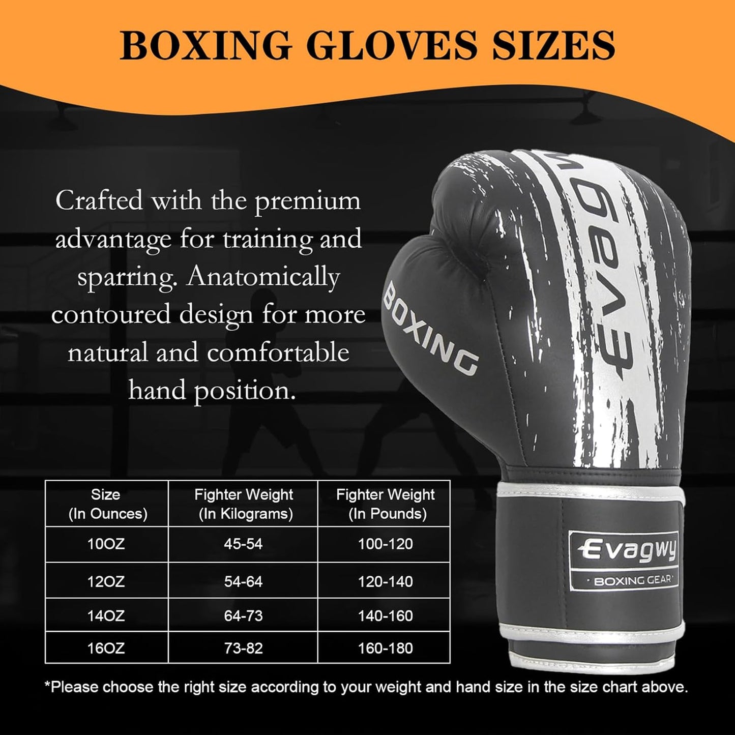 Boxing Gloves for Men and Women，Pro Training Sparring，Suitable for Boxing Kickboxing MMA Fighting，Adult Heavy Punching Bag Gloves，Workout Gloves for Boxing，Muay Thai