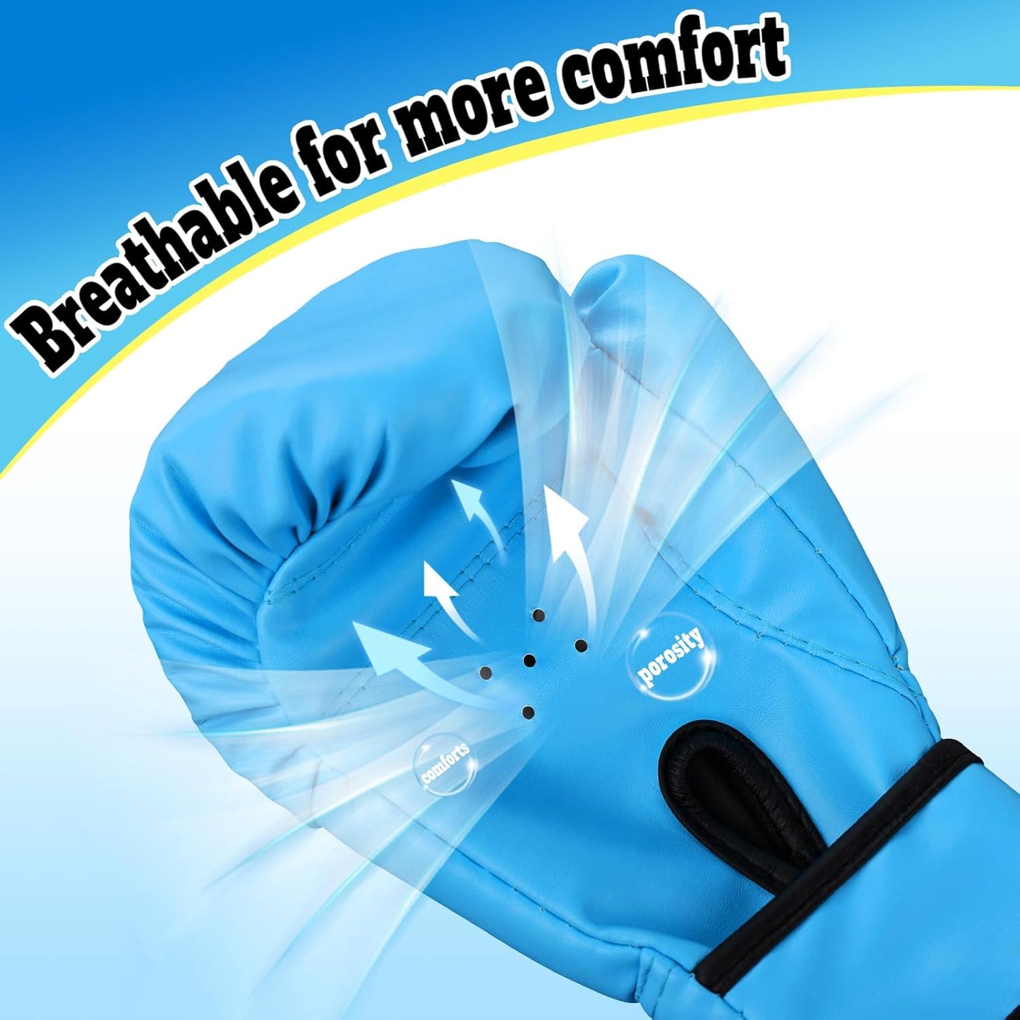 Kids Boxing Gloves for Boys & Girls, Youth Boxing Training Gloves for Kids Age 3 to 9 Years, 4OZ Training Sparring Gloves for Punching Bag Kickboxing Muay Thai MMA