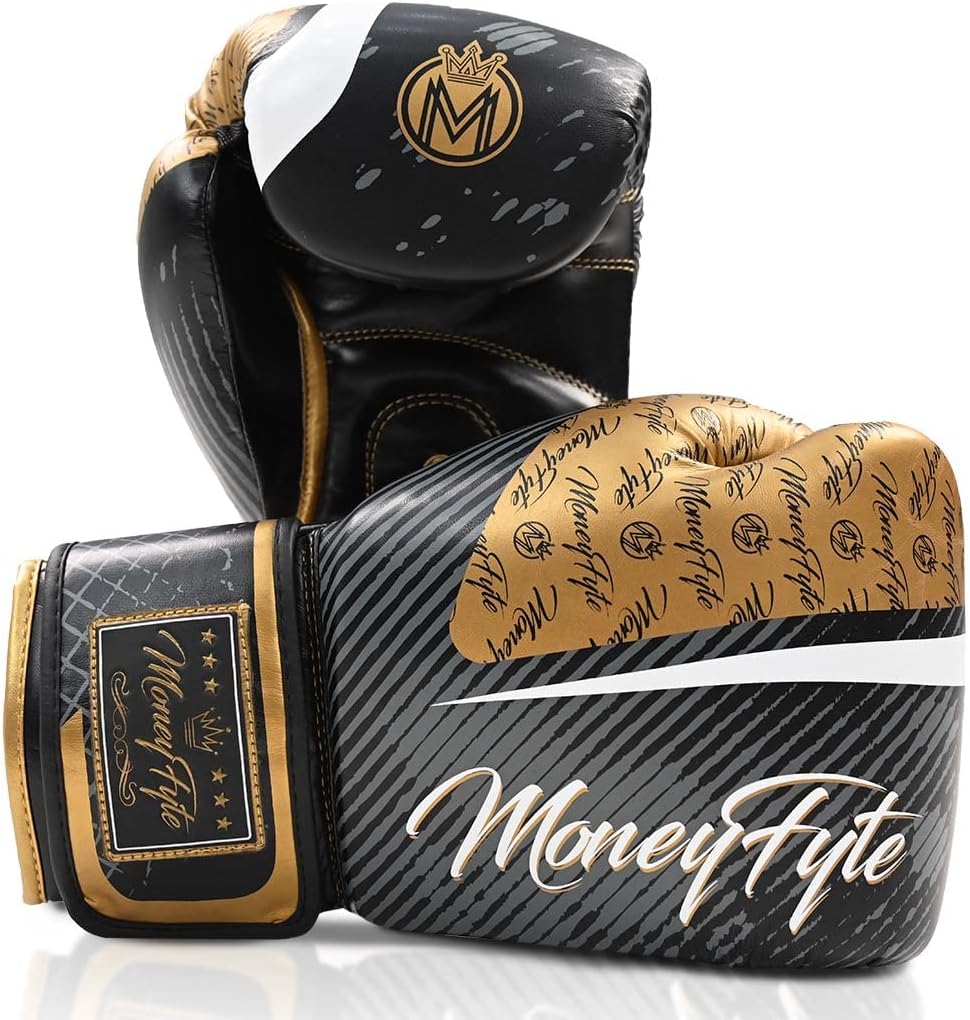 Boxing Gloves for Men & Women - Boxing, Kickboxing, Muay Thai, MMA, Training & Sparring - Punching Bag & Heavy Bag Gloves - MoneyFyte