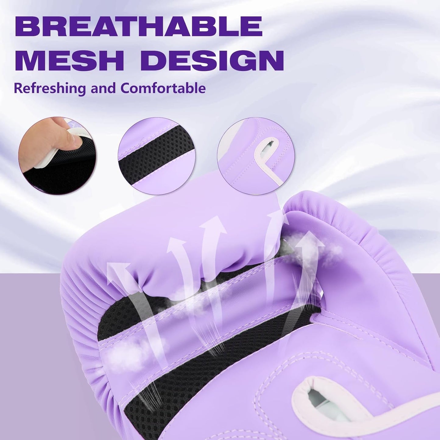 Boxing Gloves for Men Women, Sparring Training Punching MMA Kickboxing Boxing Gloves, Heavy Bag Workout Gloves for Boxing, Kickboxing, Muay Thai, MMA