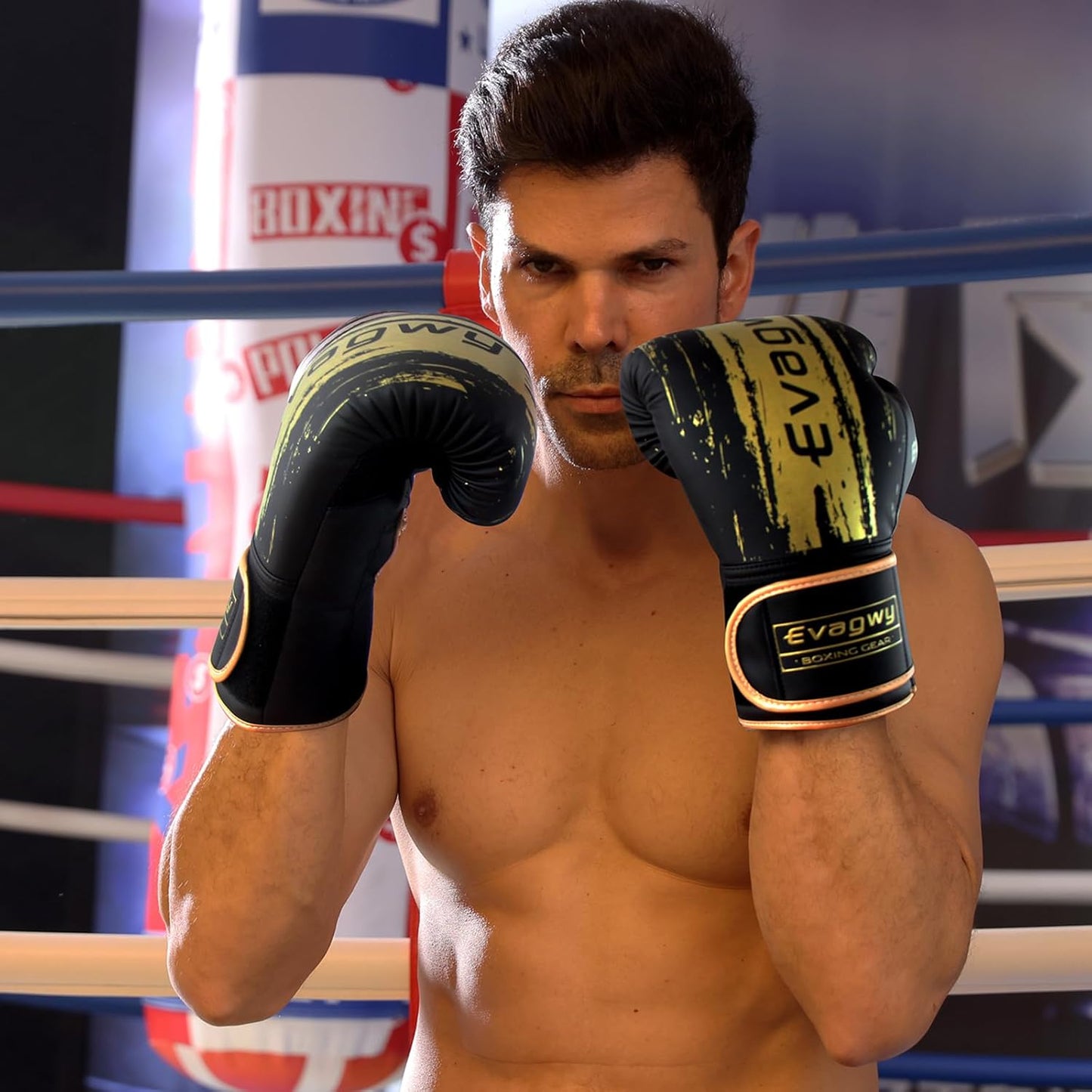 Boxing Gloves for Men and Women，Pro Training Sparring，Suitable for Boxing Kickboxing MMA Fighting，Adult Heavy Punching Bag Gloves，Workout Gloves for Boxing，Muay Thai