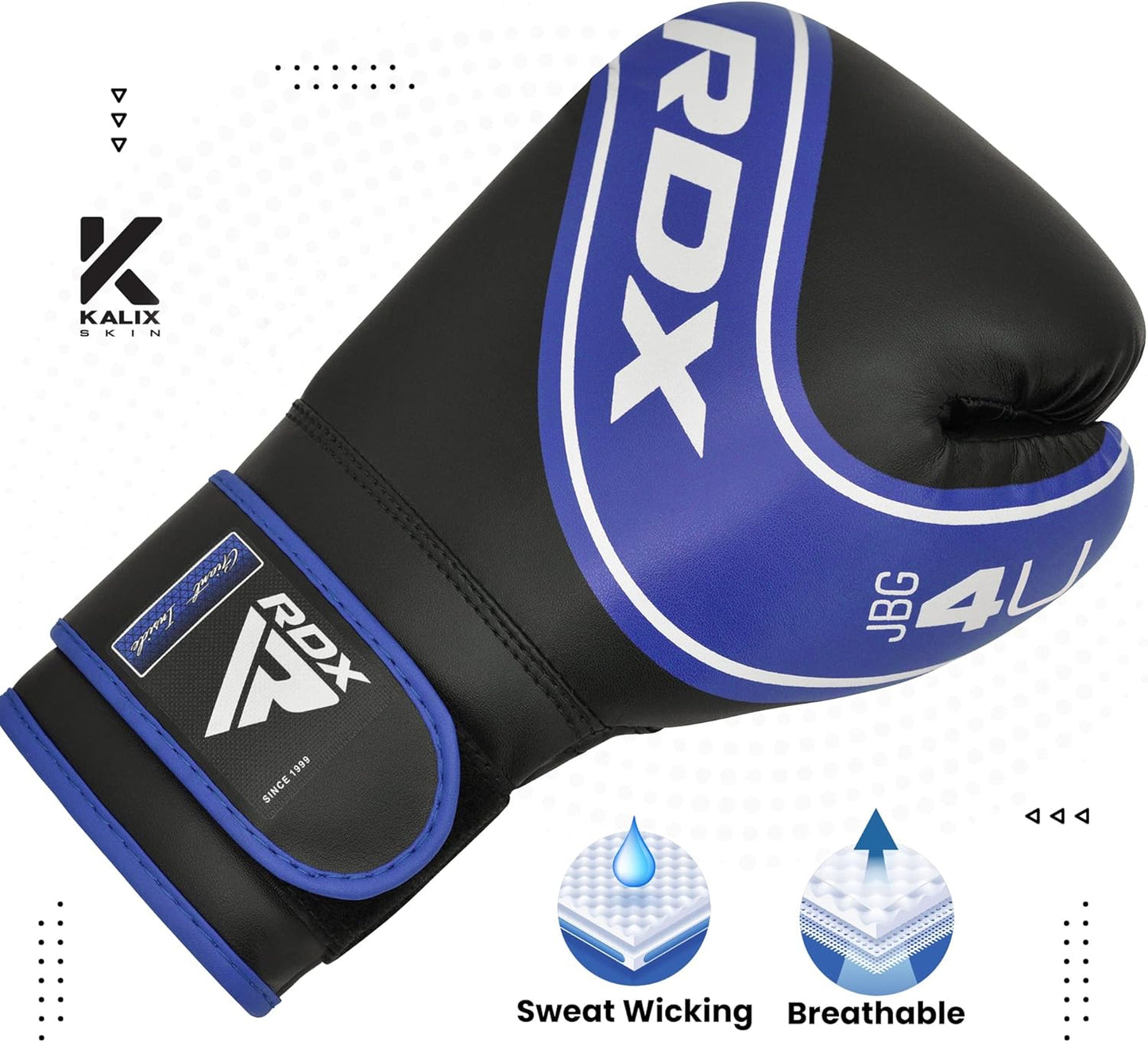 RDX Kids Boxing Gloves, 6oz 4oz Junior Training Mitts, Maya Hide Leather Ventilated Palm, Muay Thai Sparring MMA Kickboxing Fighting, Punch Bag Speed Ball Focus Pads Punching Workout
