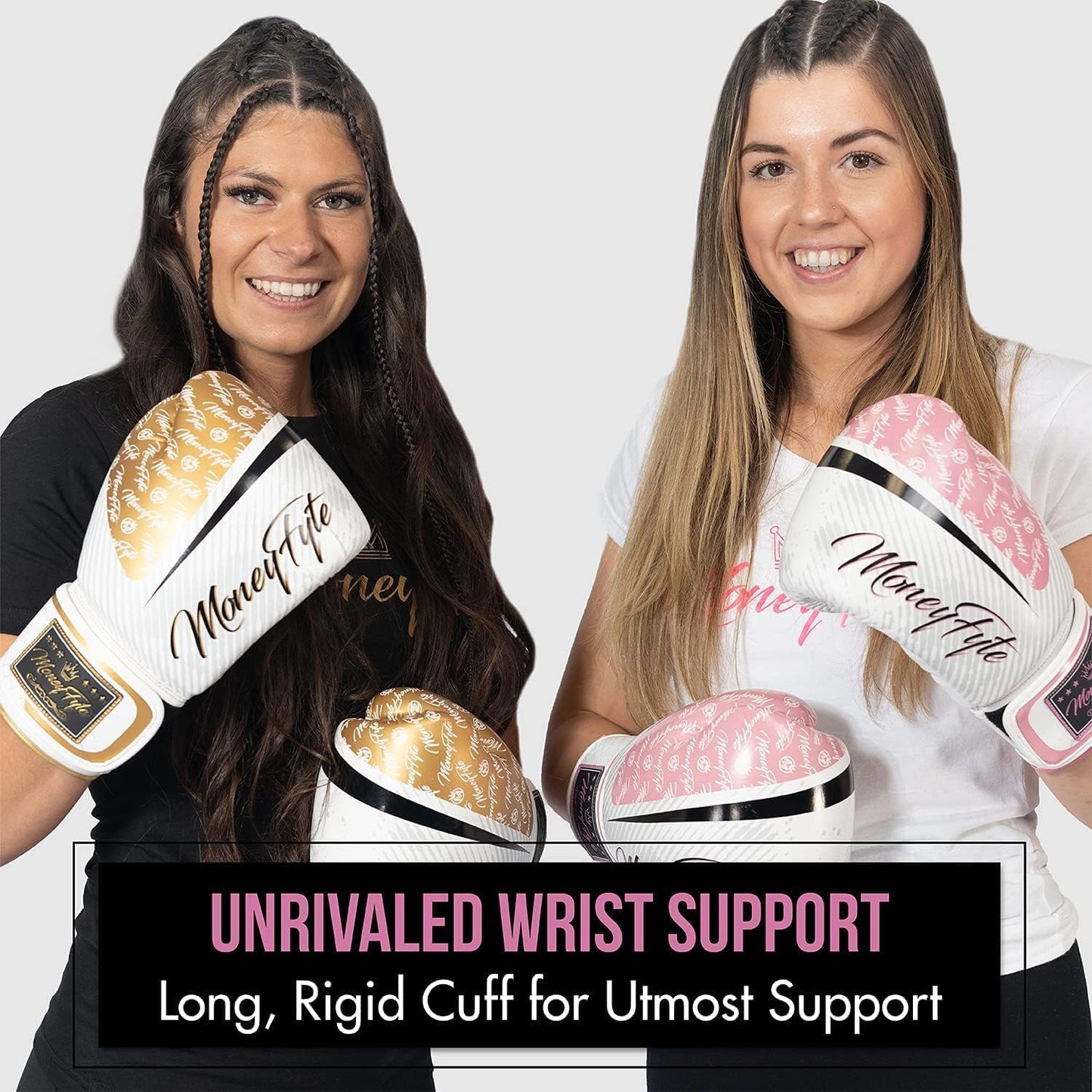 Boxing Gloves for Men & Women - Boxing, Kickboxing, Muay Thai, MMA, Training & Sparring - Punching Bag & Heavy Bag Gloves - MoneyFyte