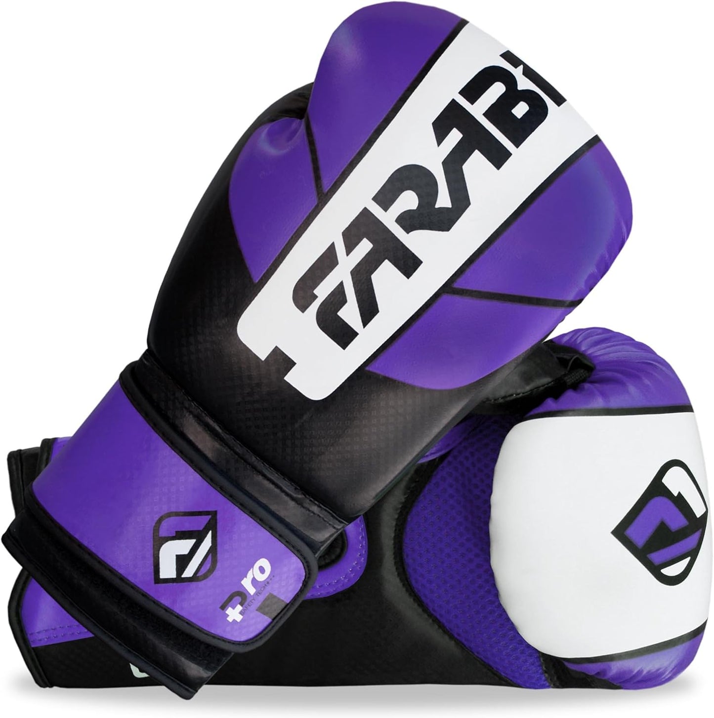 Farabi Sports Boxing Gloves Men and Women Kickboxing Gloves - Muay Thai Gloves 10-oz 12-oz 14-oz 16-oz Red & Purple Boxing Gloves for Punching Bag, MMA, Muay Thai and Training