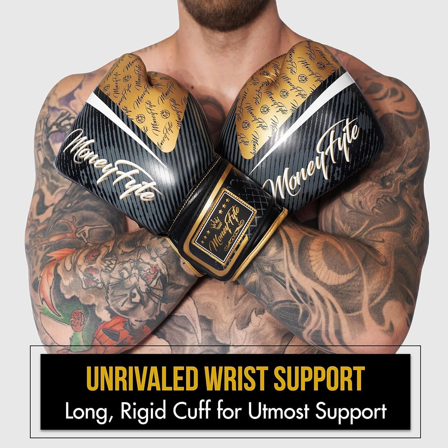 Boxing Gloves for Men & Women - Boxing, Kickboxing, Muay Thai, MMA, Training & Sparring - Punching Bag & Heavy Bag Gloves - MoneyFyte