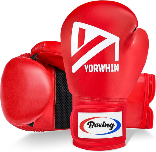 Boxing Gloves for Men Women, Training Sparring Boxing Gloves, Heavy Punching Bag Workout Gloves for Boxing Kickboxing Muay Thai Mixed Martial Arts MMA Training