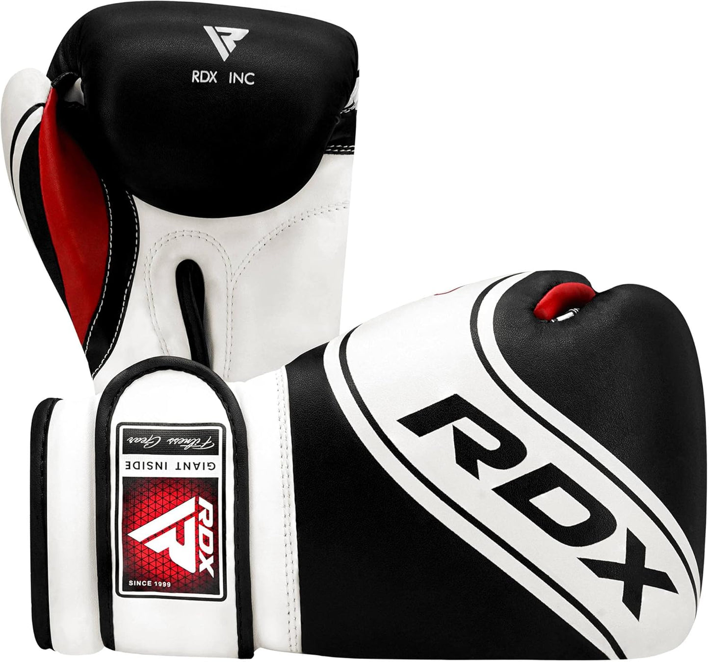 RDX Kids Boxing Gloves, 6oz 4oz Junior Training Mitts, Maya Hide Leather Ventilated Palm, Muay Thai Sparring MMA Kickboxing Fighting, Punch Bag Speed Ball Focus Pads Punching Workout