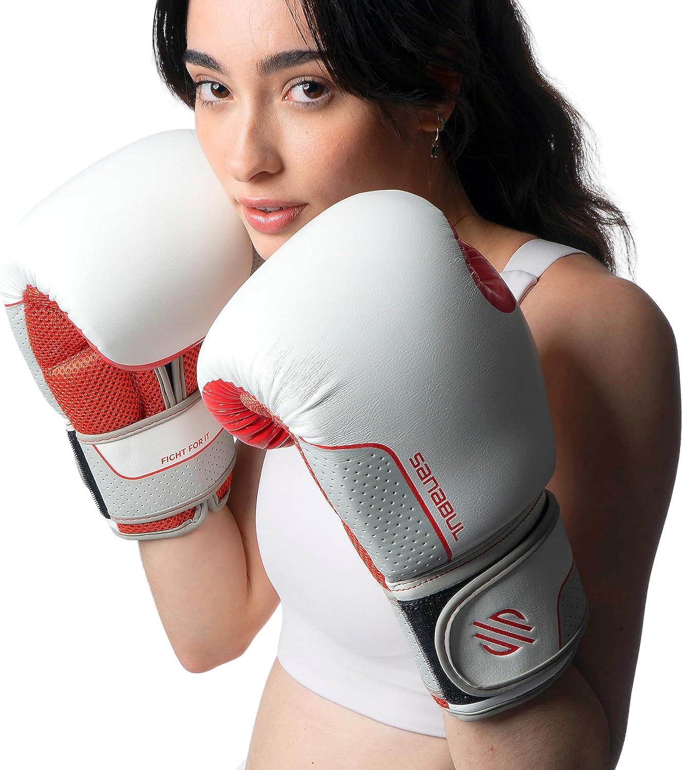 Sanabul Hyperstrike Boxing Gloves for Women, Kickboxing MMA Muay Thai Gloves, Training Sparring Punching Heavy Bag.