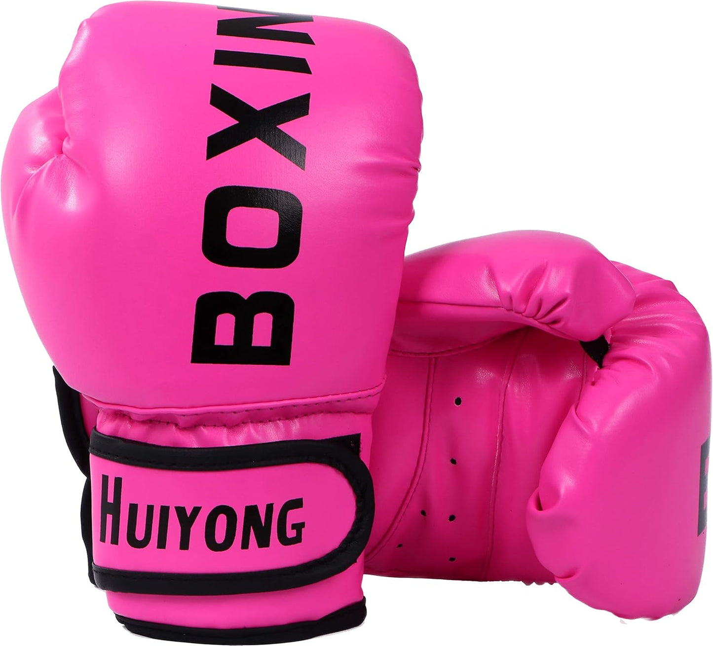 HUINING Kids Boxing Gloves, Kids Training Gloves Punch Mitts MMA Gloves PU Cartoon Sparring Dajn Training Gloves, 4 Oz, for Age 5-12 Years