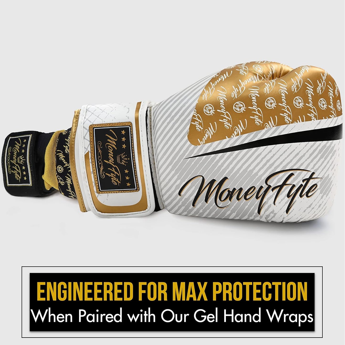 Boxing Gloves for Men & Women - Boxing, Kickboxing, Muay Thai, MMA, Training & Sparring - Punching Bag & Heavy Bag Gloves - MoneyFyte