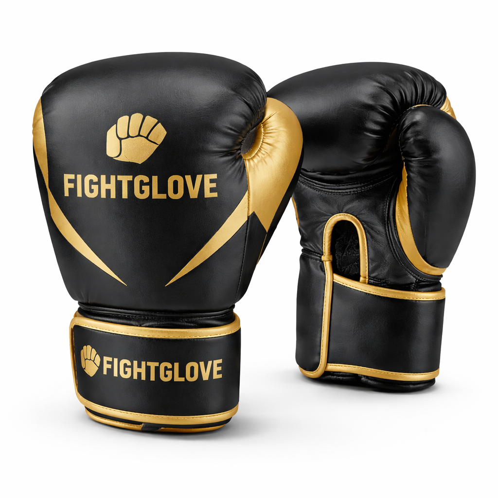 FightGlove Pro Series – Black & Gold