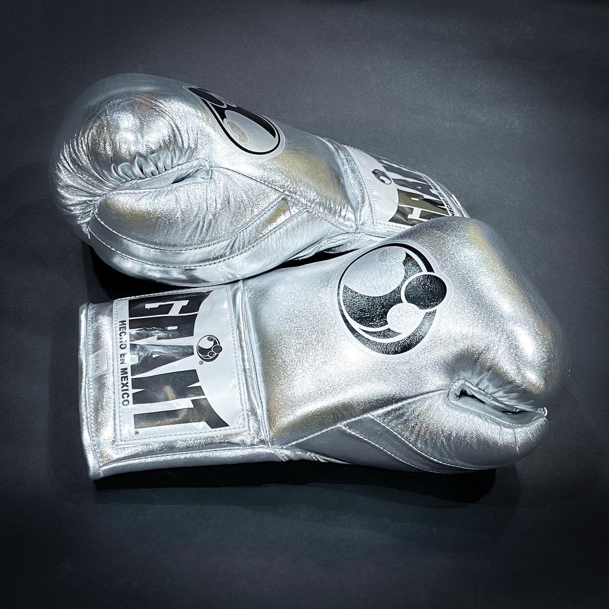 Grant Silver Boxing Gloves Premium Gym Training Pair Thumb View