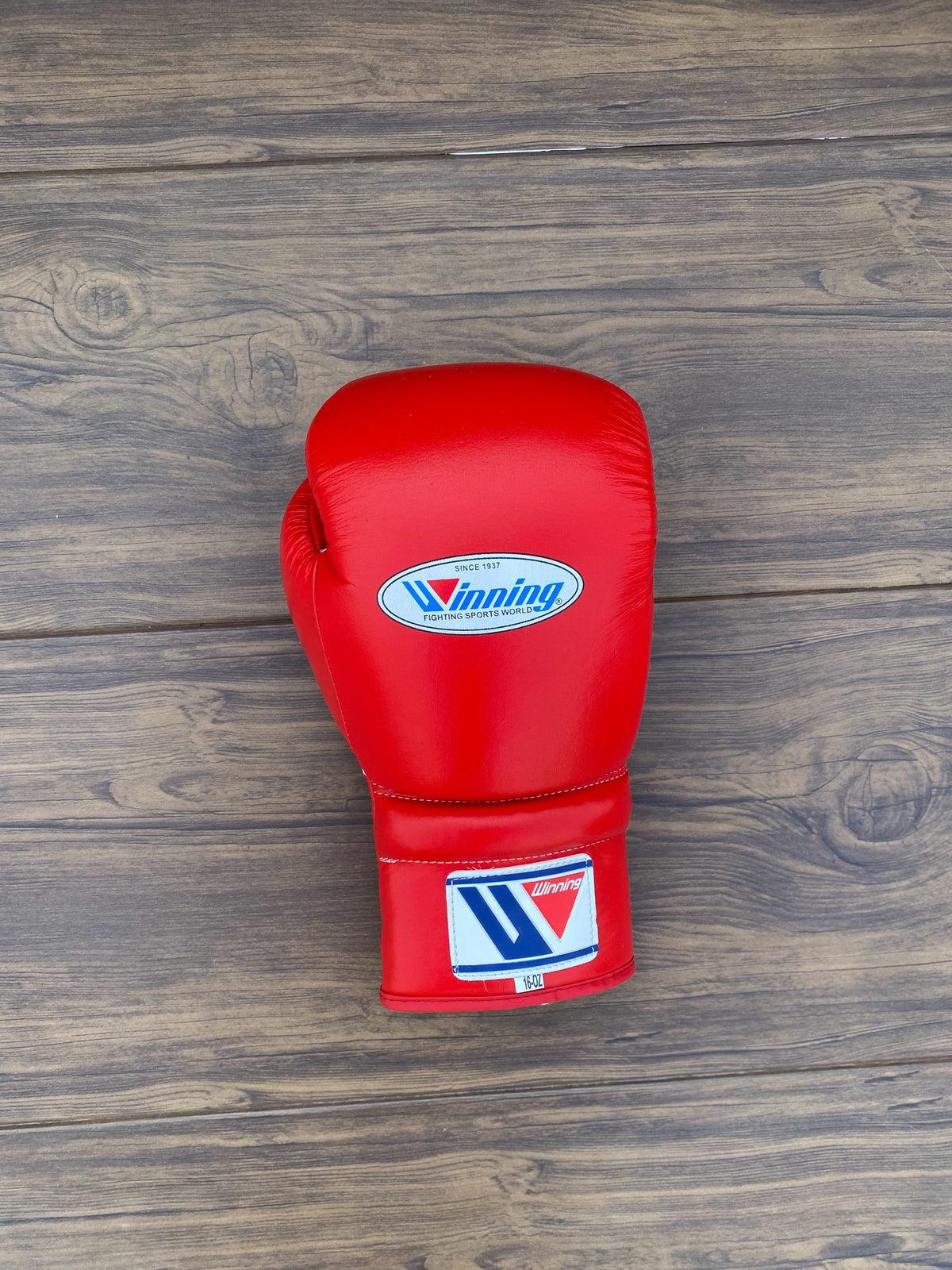Winning Boxing Gloves Set Red Complete Set