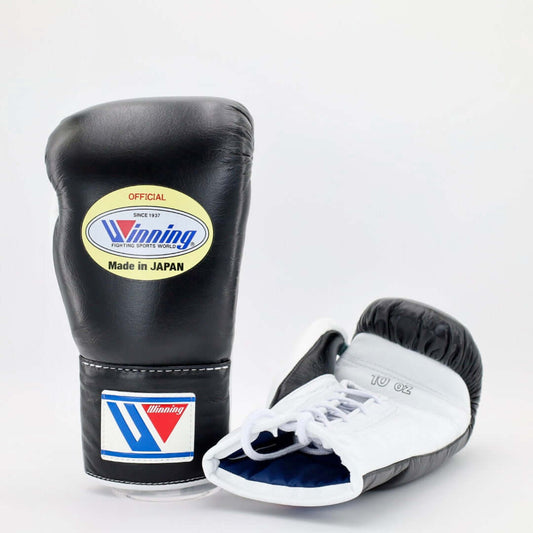 Winning Black/White Boxing Gloves Women Fitness Training Gloves