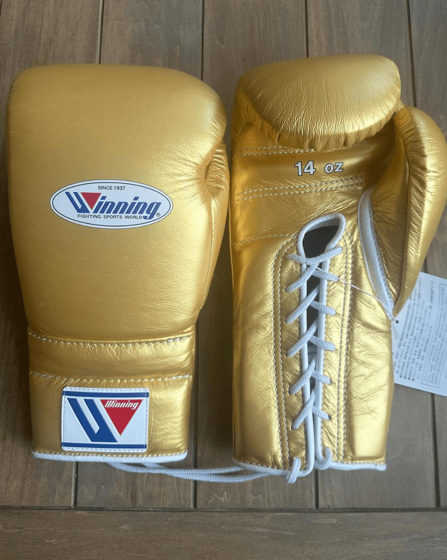 Winning Gold Boxing Gloves Sparring Training Gloves