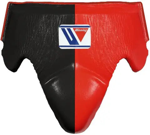 Winning Boxing Groinguard Black/Red Groin Guard for Pad Work