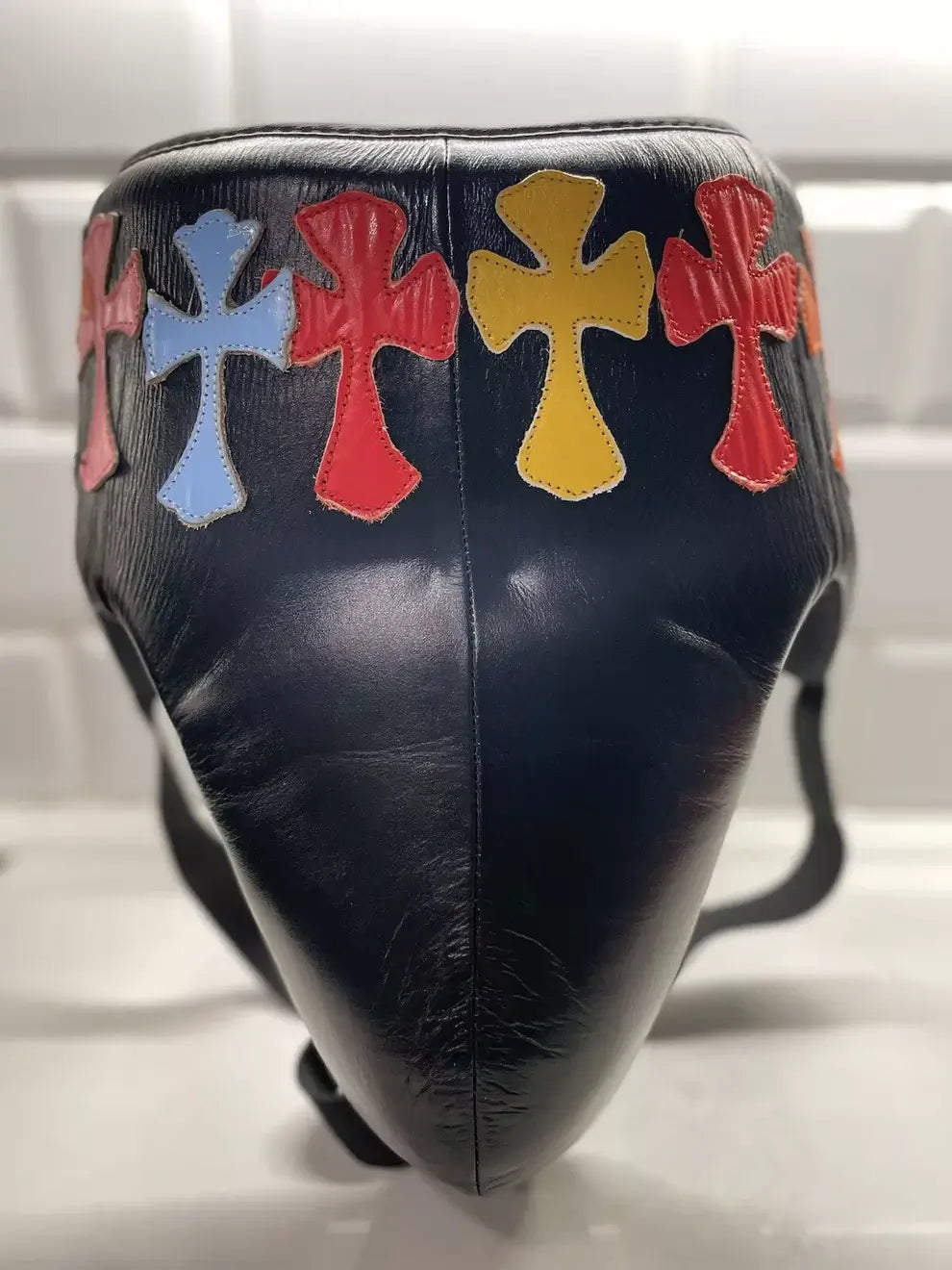 Winning Boxing Groinguard Black Groin Cup for Combat Drills