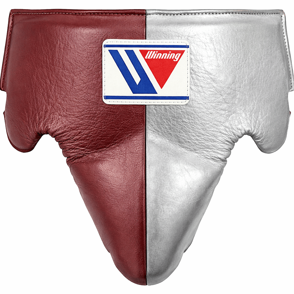 Winning Boxing Groinguard Brown/Silver Abdominal Guard for Sparring