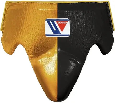 Winning Boxing Groinguard Gold/Black Abdominal Guard for Sparring