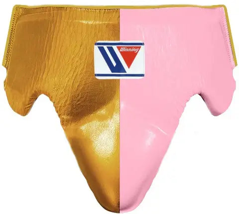 Winning Boxing Groinguard Gold/Pink Protective Shell for Boxing