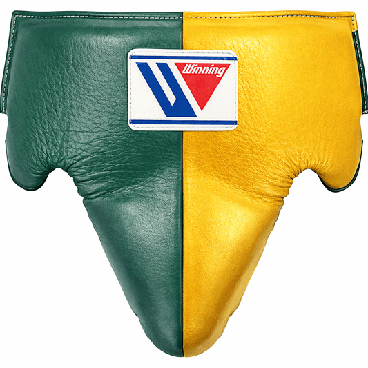 Winning Boxing Groinguard Green/Gold Protective Cup for Training