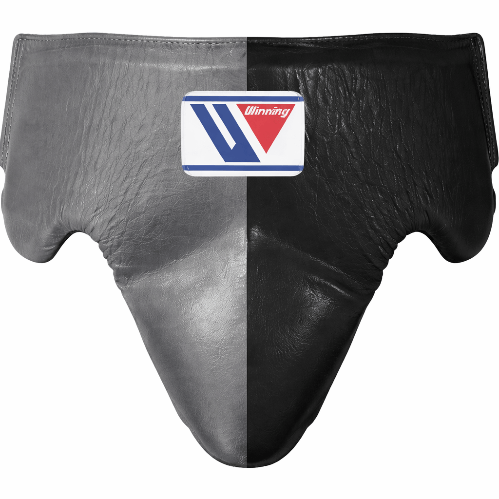 Winning Boxing Groinguard Grey/Black Groin Guard for Daily Training