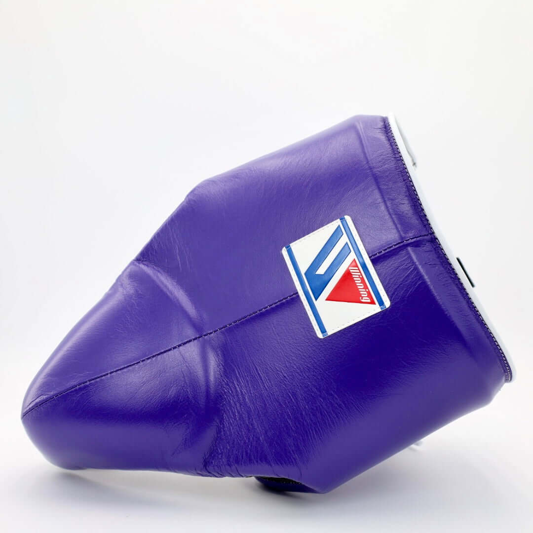 Winning Boxing Groinguard Purple Groin Guard with Straps