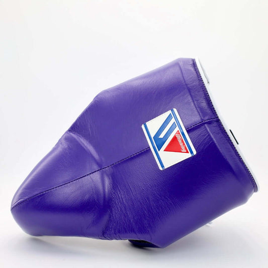 Winning Boxing Groinguard Purple Groin Guard with Straps