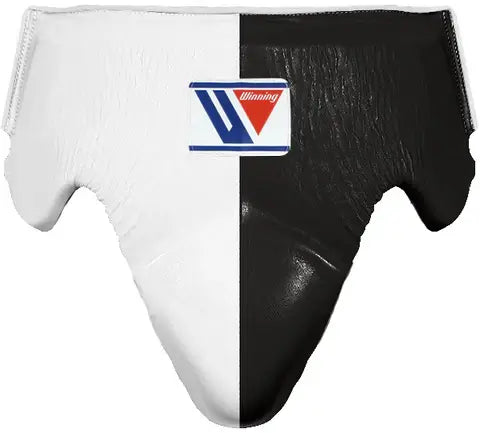 Winning Boxing Groinguard White/Black Protective Shell for Boxing