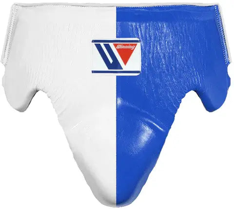 Winning Boxing Groinguard White/Sky-Blue Groin Protector for Training