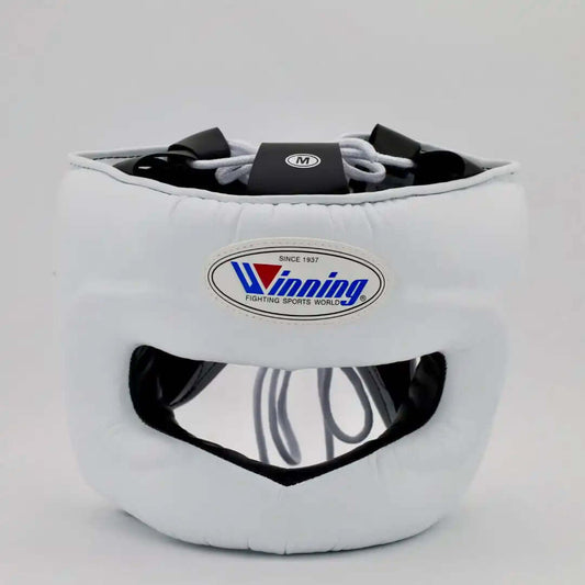 Winning Boxing Headgear White Head Guard for Boxing Training