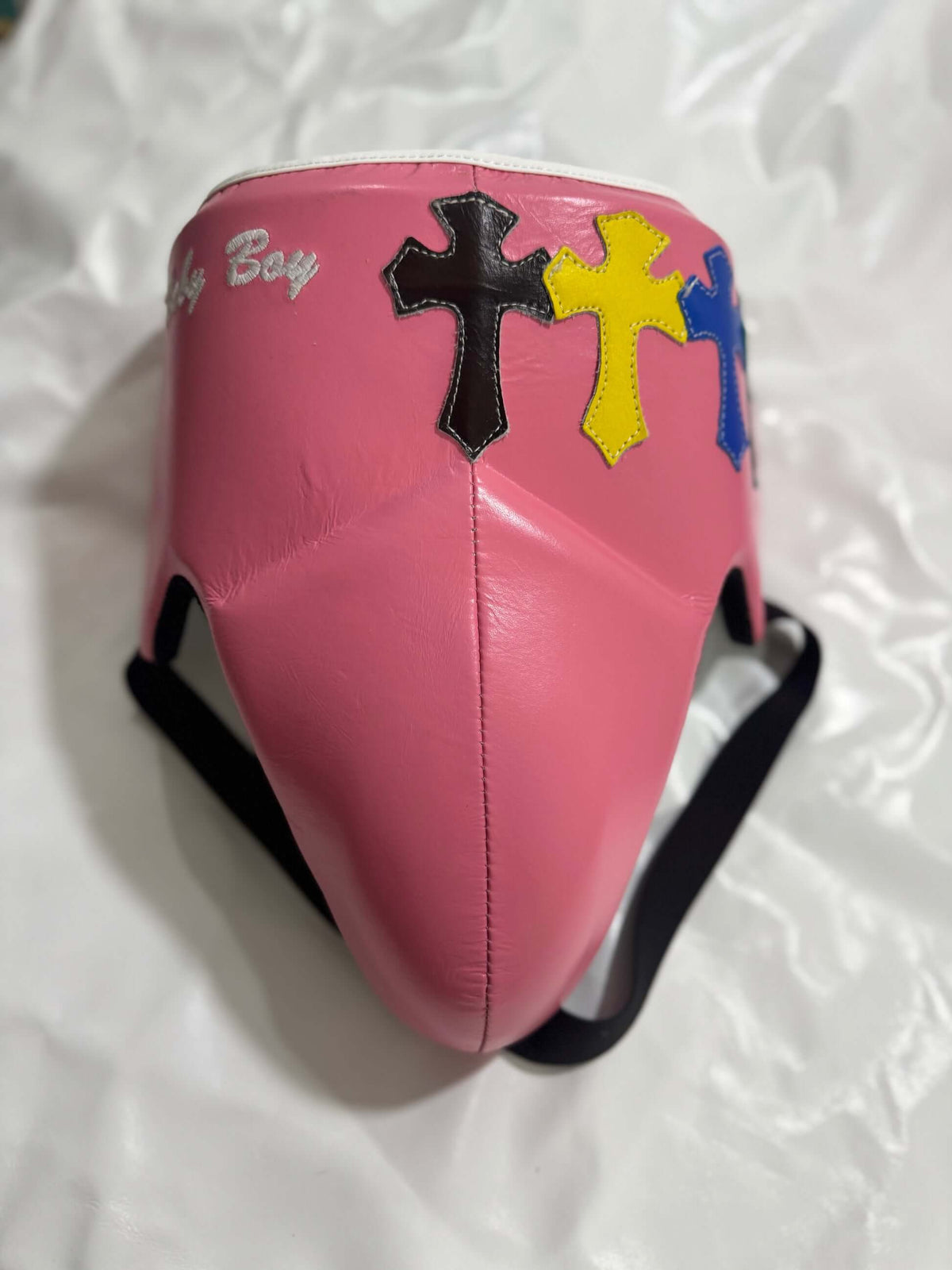 Winning Boxing Groinguard Pink Abdominal Guard for Sparring